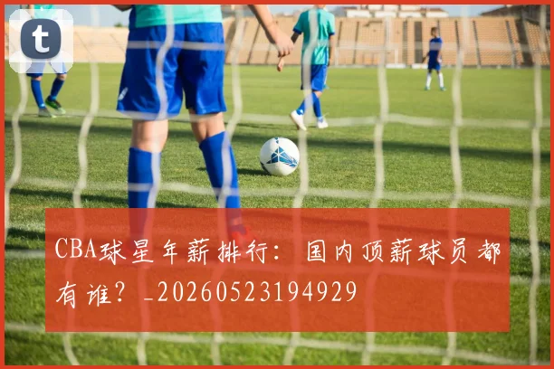 CBA球星年薪排行：国内顶薪球员都有谁？_20260523194929